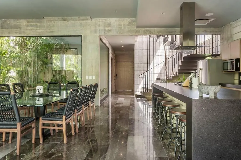 Incredible Villa At Exclusive Gated Community La Privada Aldea Zama, 5 Bedroom Private Pool & Concierge Service Tulum Messico